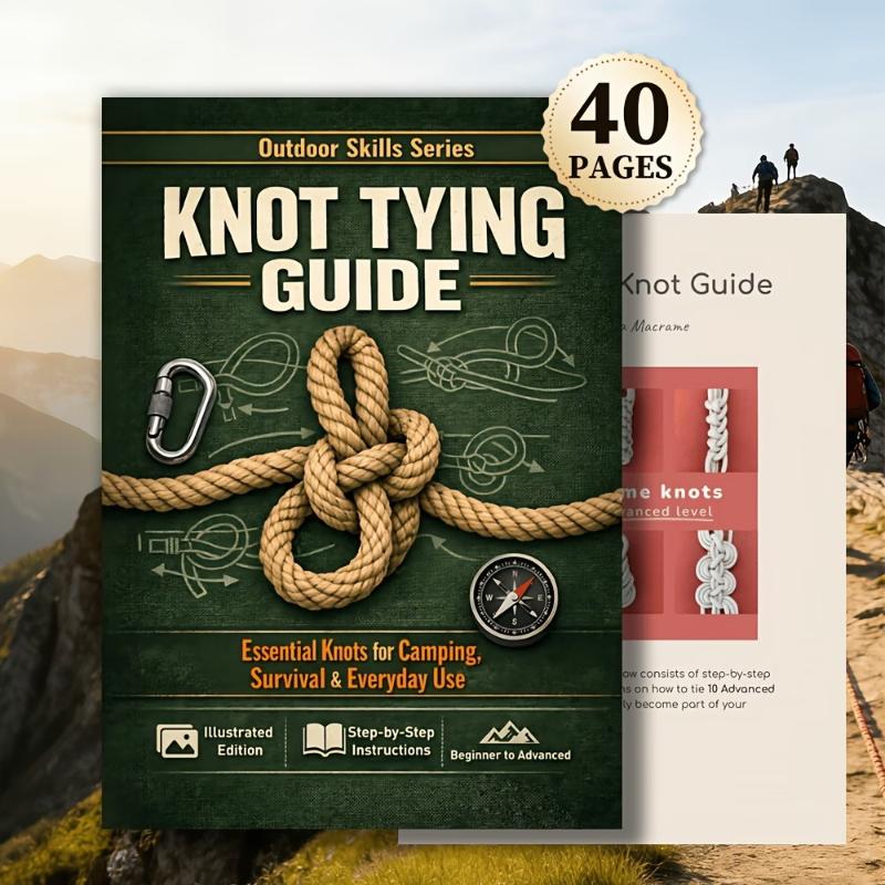 Outdoor Camping Adventures - Полное руководство по завязыванию узлов: 50