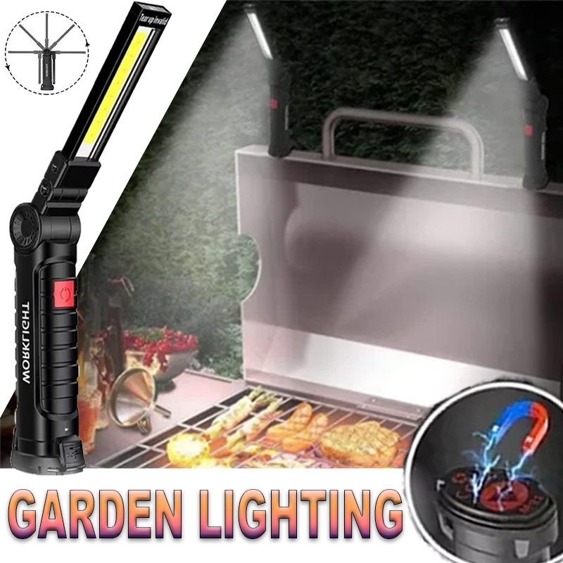 Outdoor Camping Lights - Портативный светодиодный фонарик с магнитным крючком,
