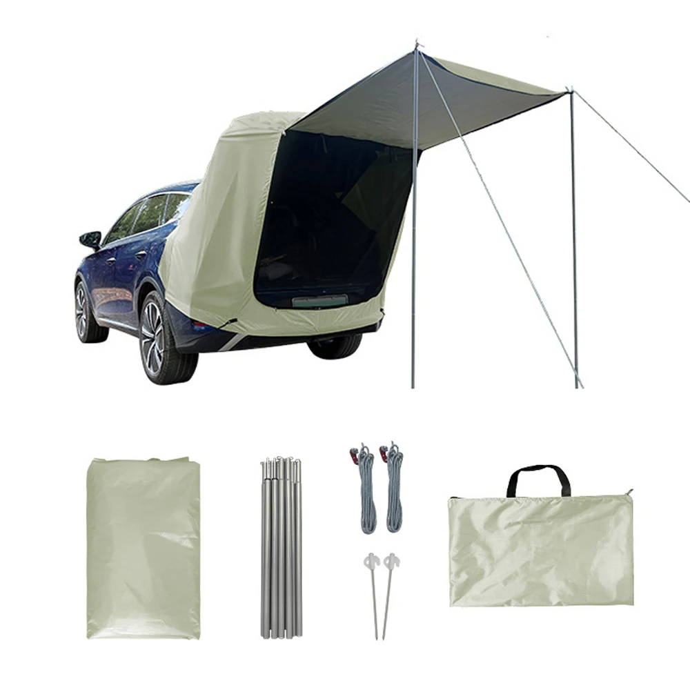 Outdoor Camping Car Tail Tent - Палатка-тент для автомобиля, расширяемая, для кемпинга,