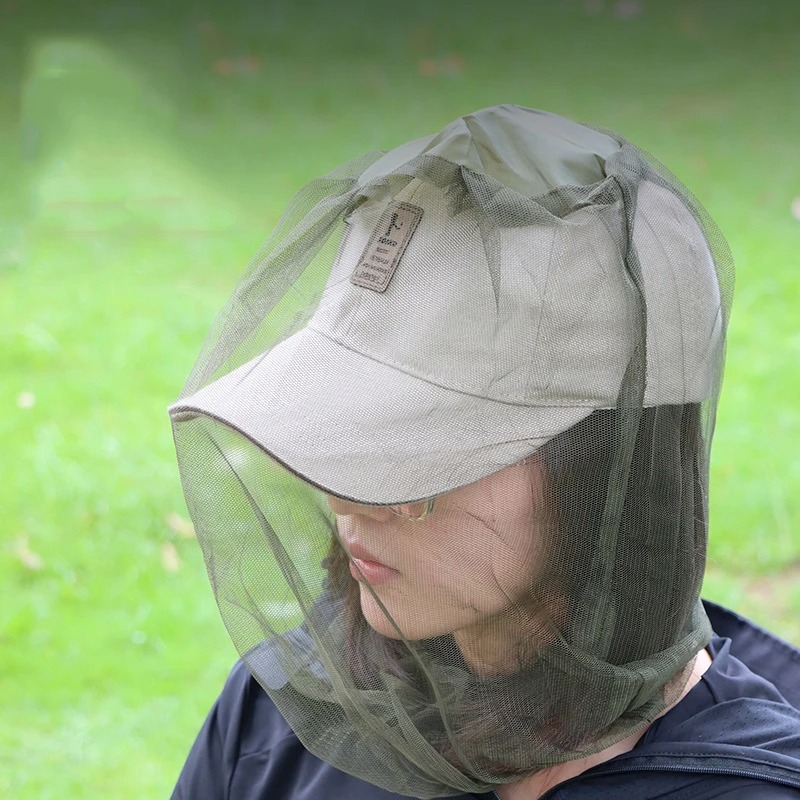 Outdoor Camping Mosquito Net - 1 шт. Уличная сетчатая шляпа от