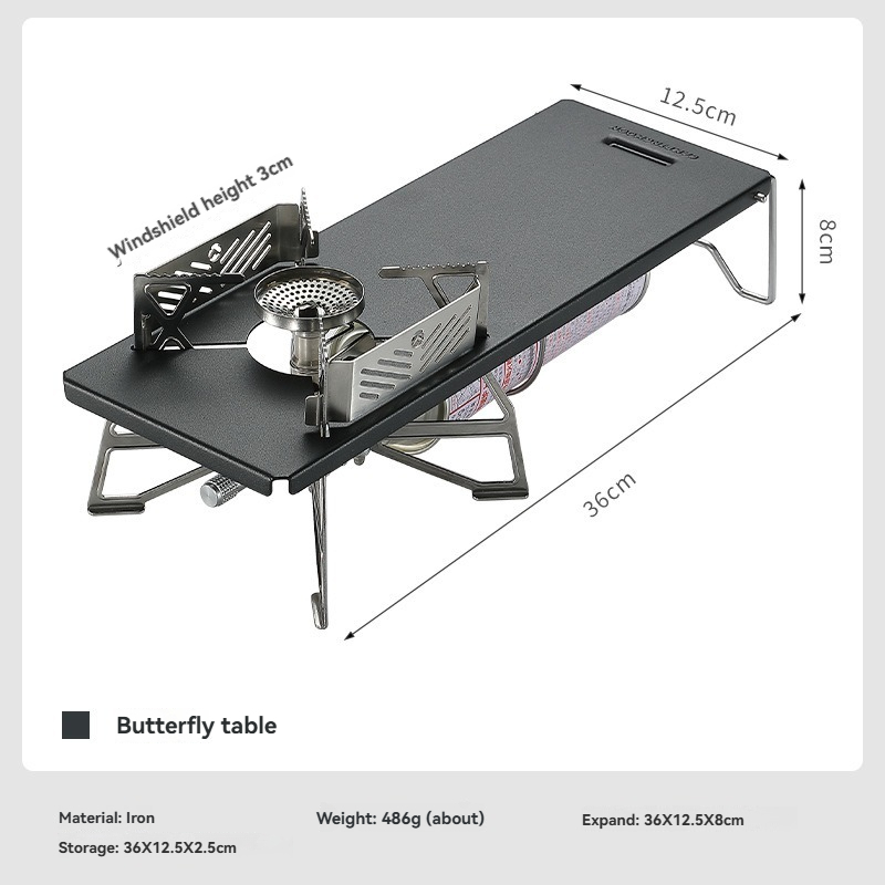 Outdoor Camping Kitchen Set - CAMPINGMOON GT-3 Черный портативный кемпинговый кухонный