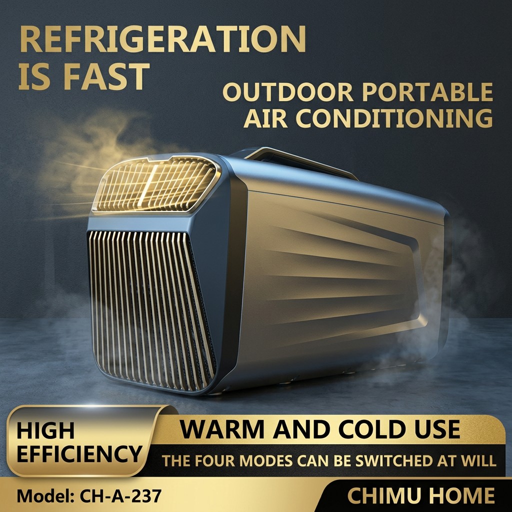 Outdoor Camping Air Conditioner - 【CHIMU HOME】 Портативный кондиционер 5400 BTU,