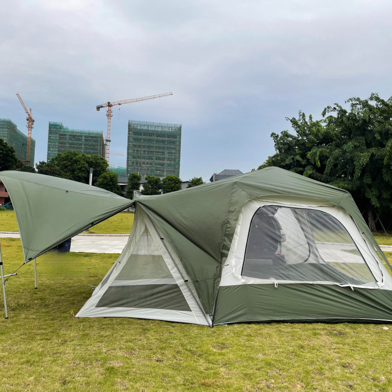Outdoor Camping Car Tail Tent - Заводская OEM-палатка для автомобиля, портативная, складная,