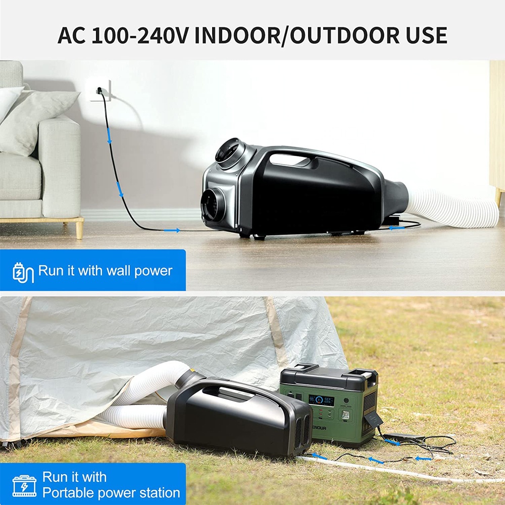 Outdoor Camping Air Conditioner - Портативный солнечный кондиционер Delf Outdoor для