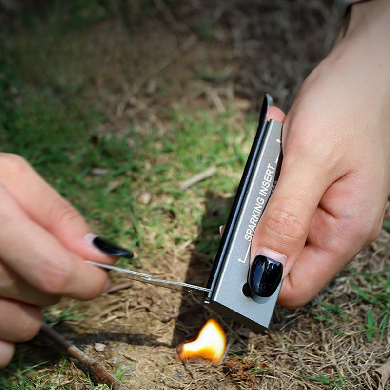 Fire Starter Flint - Водонепроницаемый набор для розжига огня: магниевая