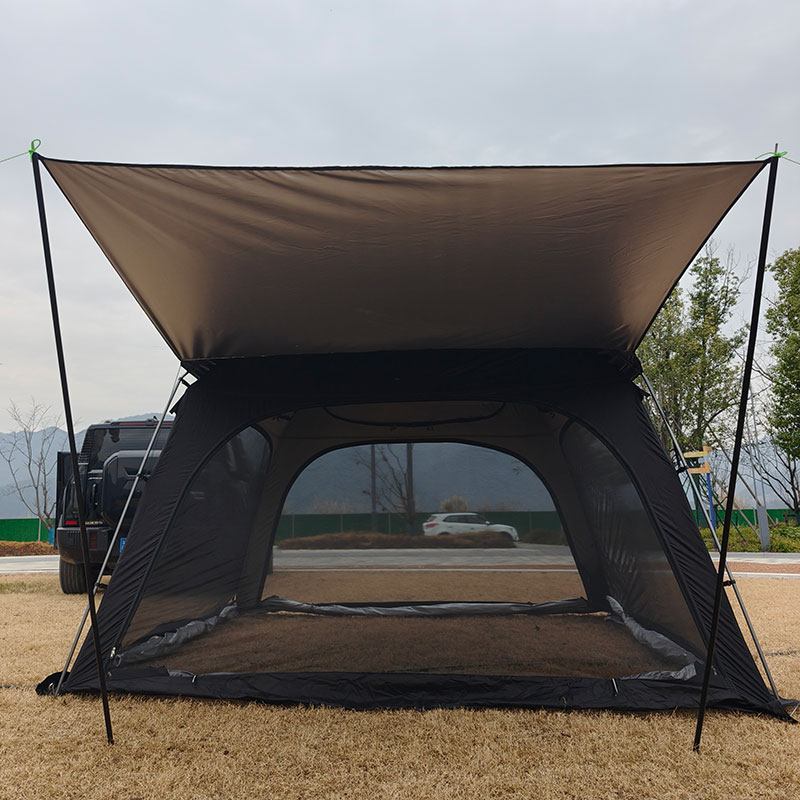 Outdoor Camping Car Tail Tent - Кемпинговая палатка для внедорожника на 6