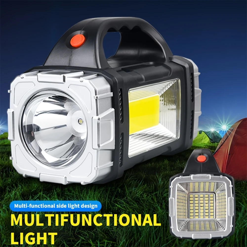 Outdoor Camping Lights - Портативный мощный USB перезаряжаемый фонарик, солнечный