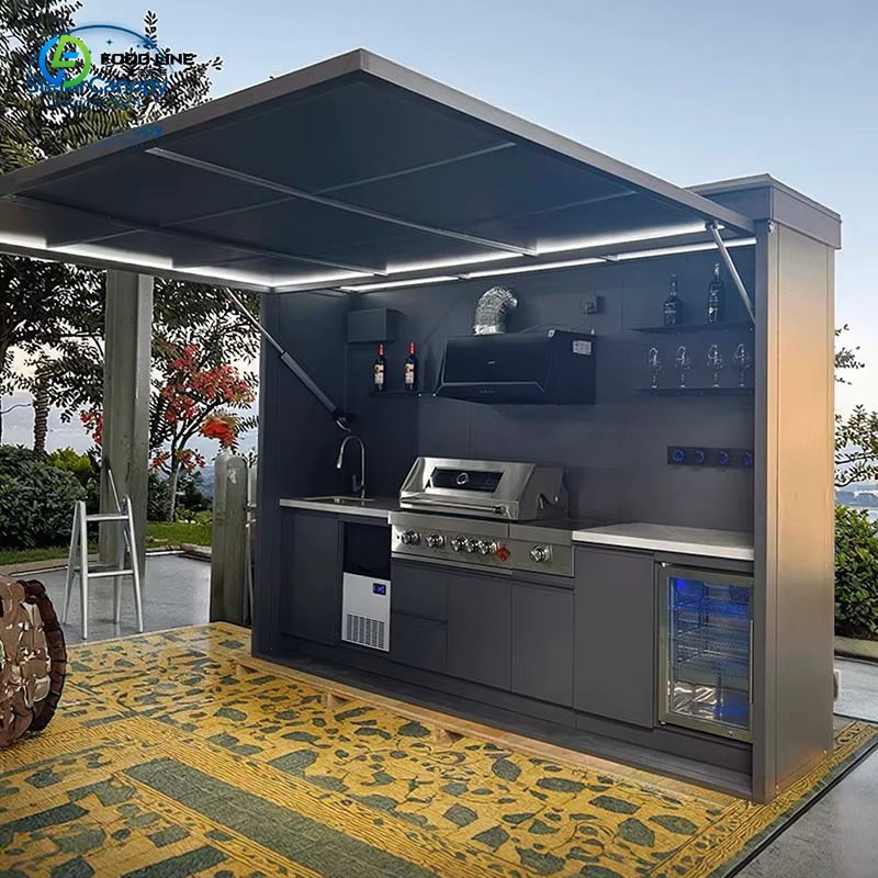 Outdoor Camping Kitchen Set - Многофункциональный кухонный гарнитур для кемпинга и