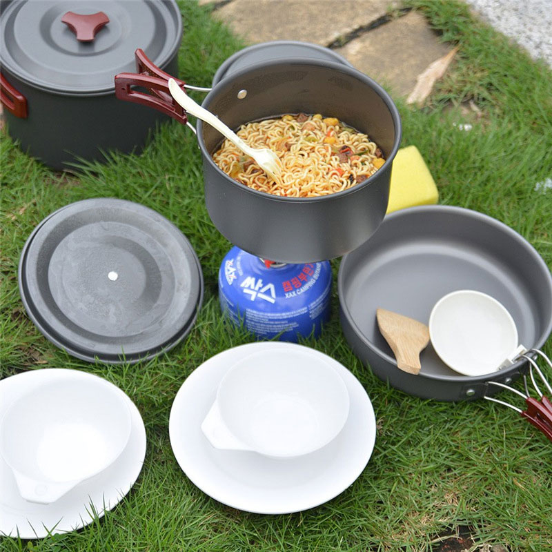 Outdoor Camping Kitchen Set - Портативный кухонный набор большой емкости для