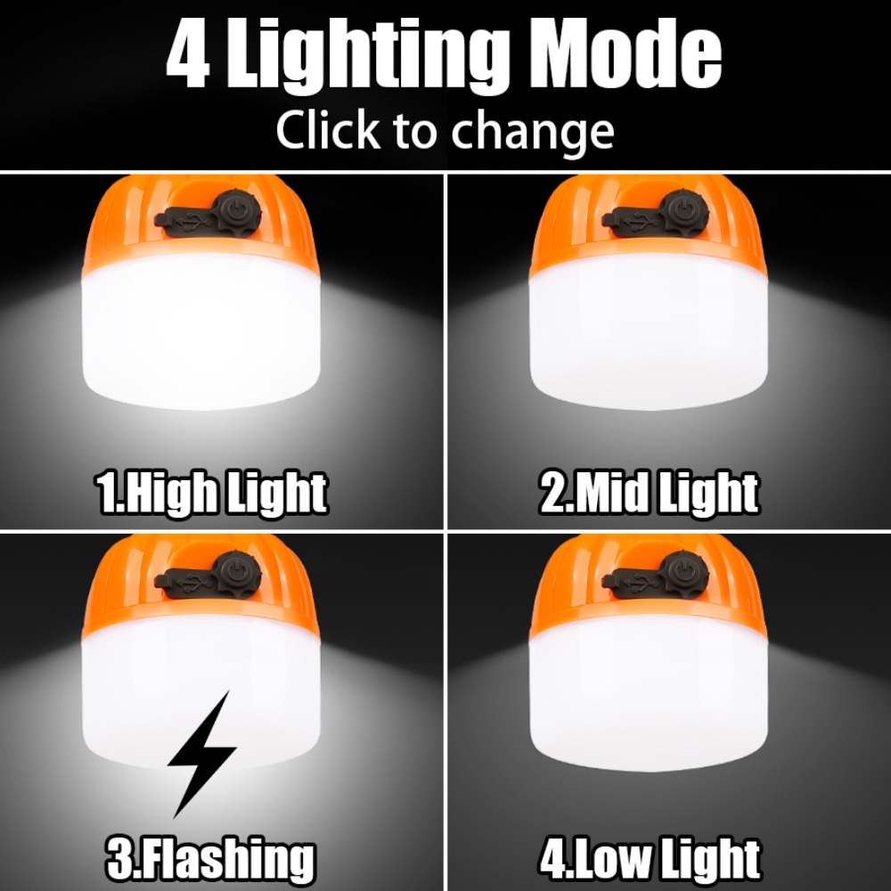 Портативная мини-лампа для кем – обзор и цена Outdoor Camping Lights