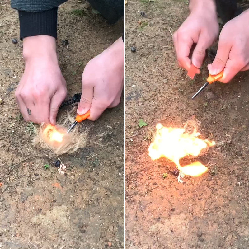 Клинтовый пожарный стартер для – обзор и цена Fire Starter Flint