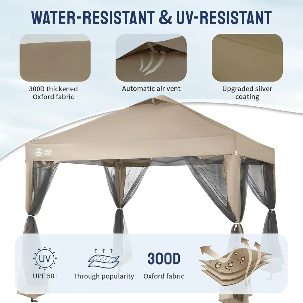 Палатка-беседка 10x10 с москит – обзор и цена Outdoor Camping Mosquito Net