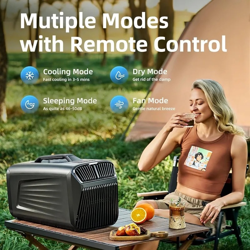 Портативный кондиционер 5200 B – обзор и цена Outdoor Camping Air Conditioner