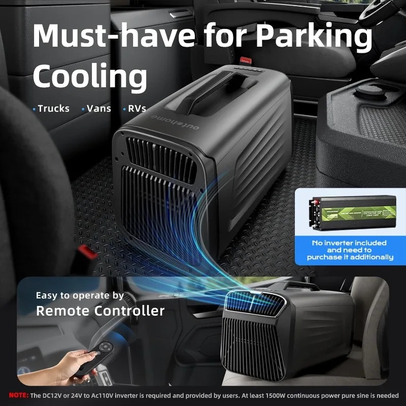 Портативный кондиционер 5200 B – обзор и цена Outdoor Camping Air Conditioner