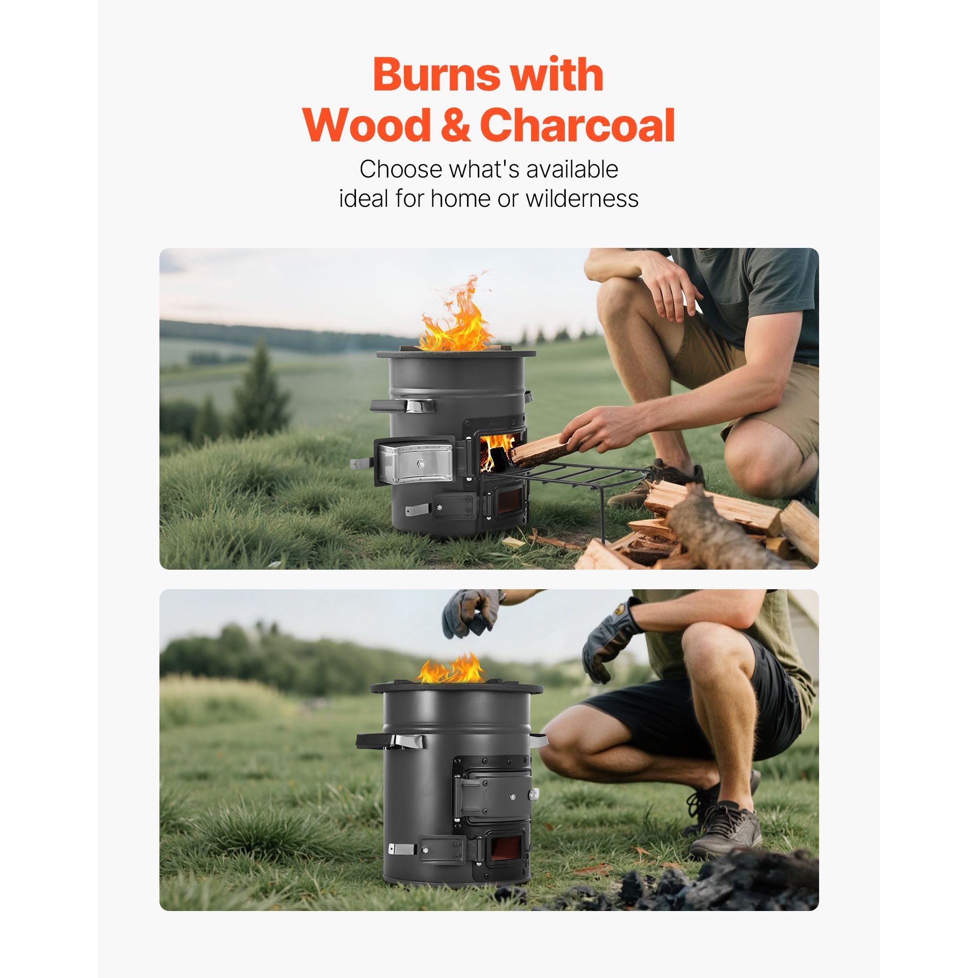 Походная ракетная печь, портат – обзор и цена Camping Outdoor Or Indoor