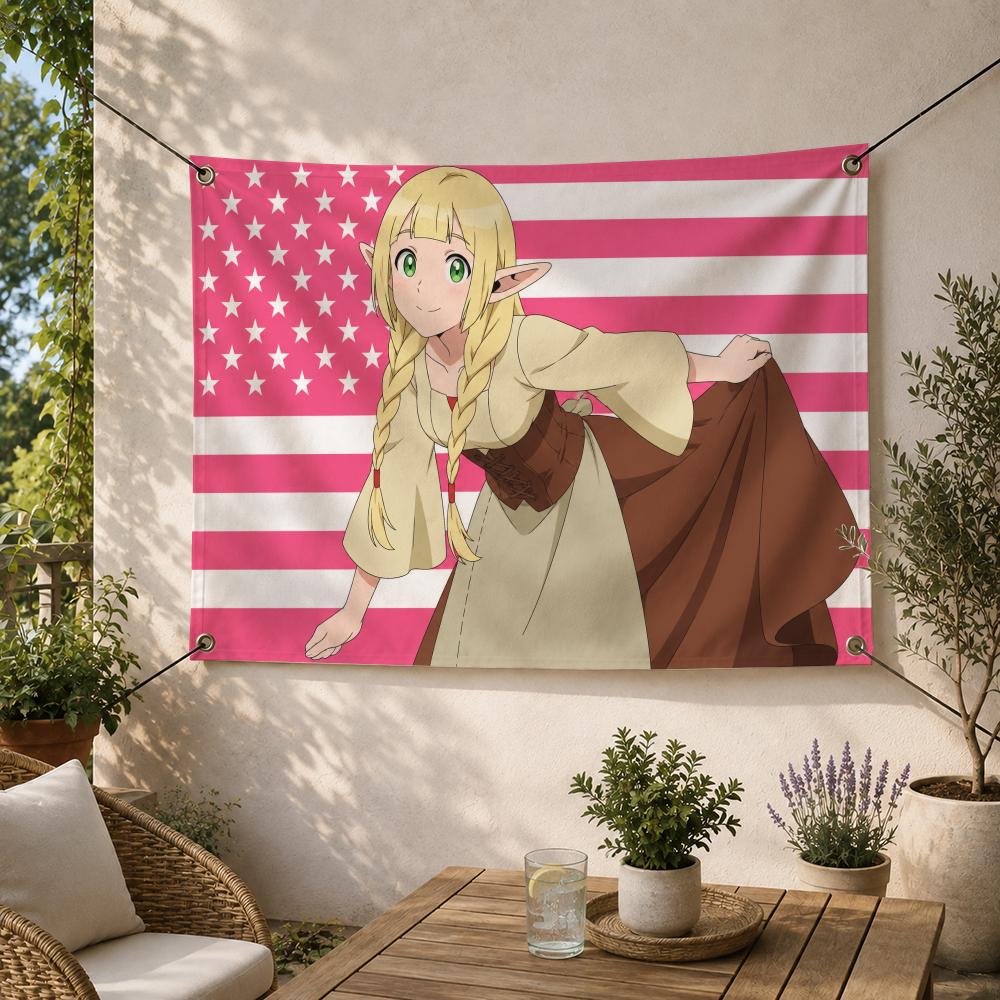 Фэнтези-флаги в стиле аниме с  – обзор и цена Outdoor Camping Anime