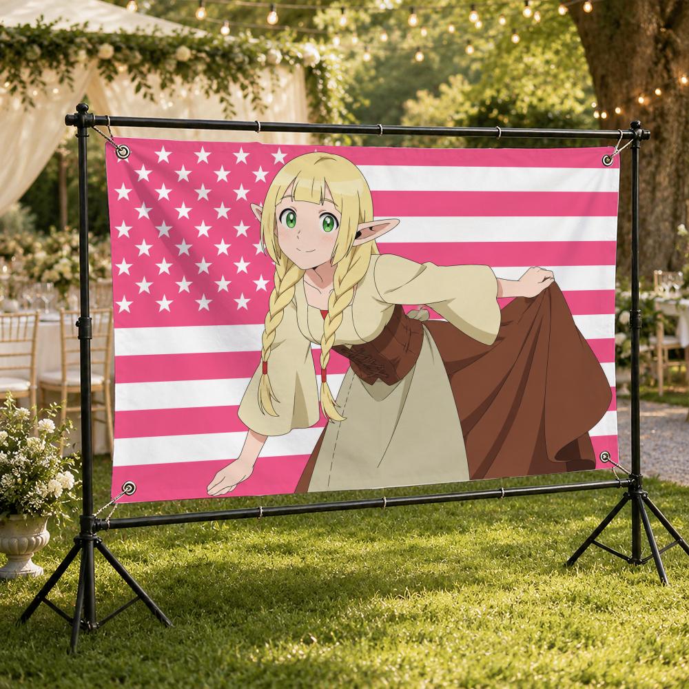 Фэнтези-флаги в стиле аниме с  – обзор и цена Outdoor Camping Anime