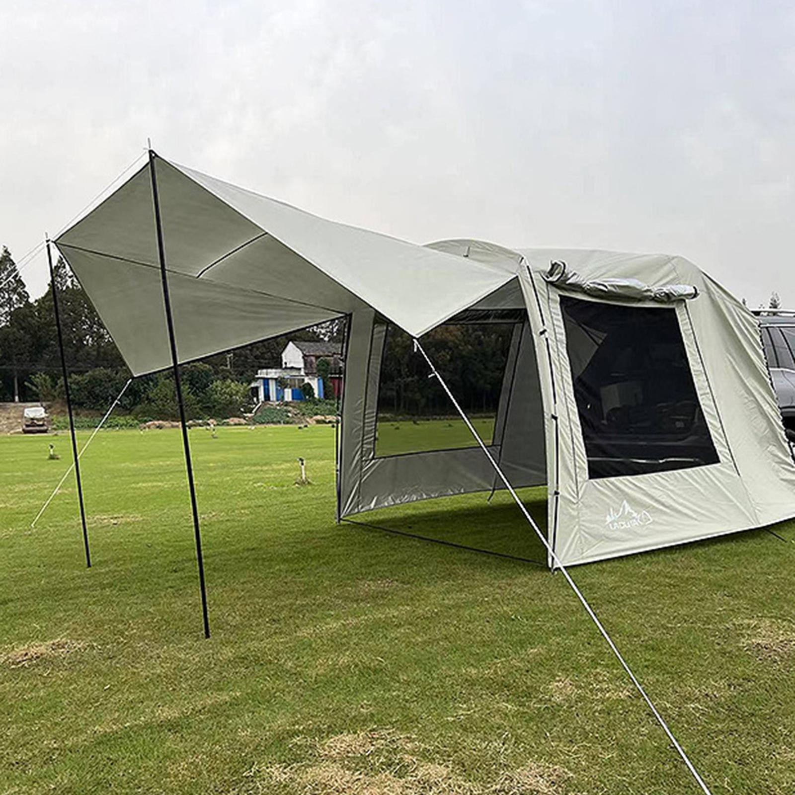 Портативная Водонепроницаемая  – обзор и цена Outdoor Camping Car Tail Tent