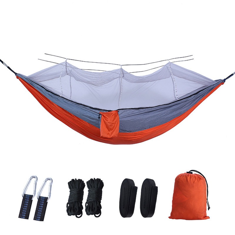 Одноместный/двухместный гамак  – обзор и цена Outdoor Camping Mosquito Net