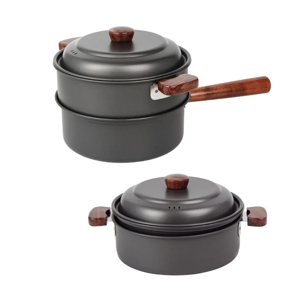 3л набор кастрюль для кемпинга – обзор и цена Outdoor Camping Kitchen Set