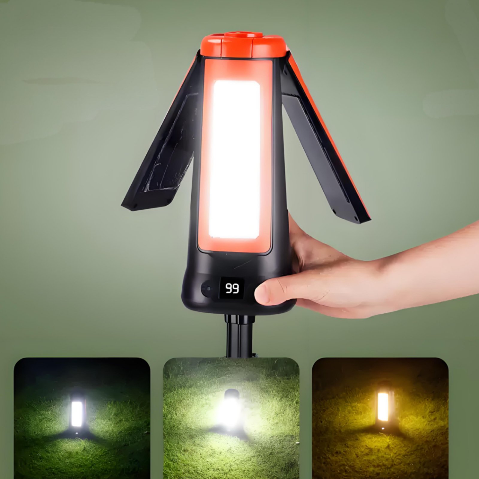 Телескопическая лампа для пала – обзор и цена Outdoor Camping Lights