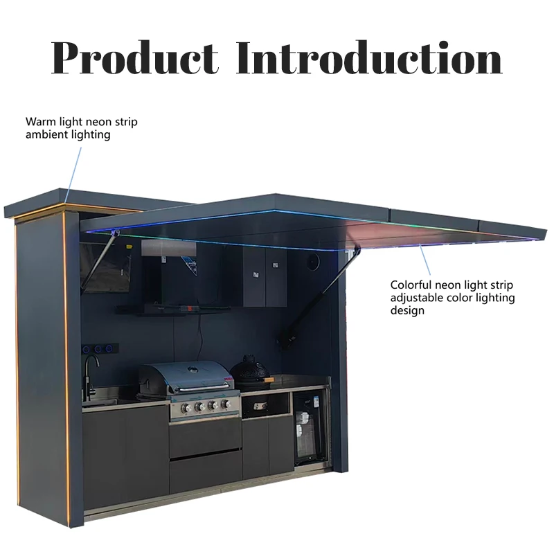 Современная мобильная кухня-ос – обзор и цена Outdoor Camping Kitchen Set