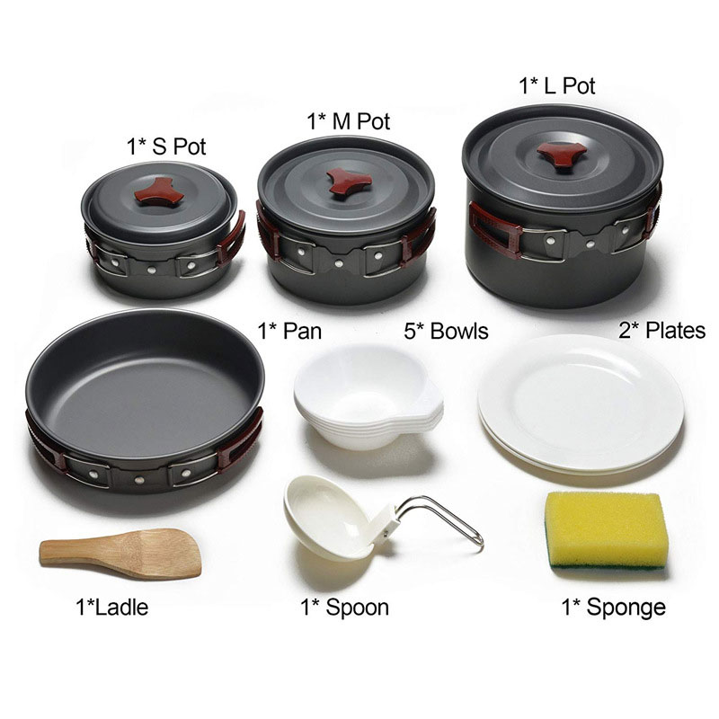 Портативный кухонный набор бол – обзор и цена Outdoor Camping Kitchen Set
