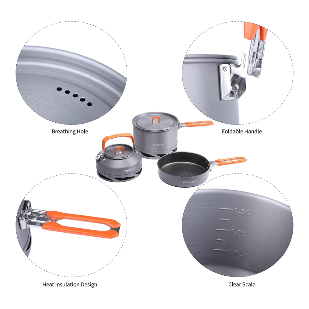 Fire Maple Кемпинг посуда Пеши – обзор и цена Outdoor Camping Kitchen Set