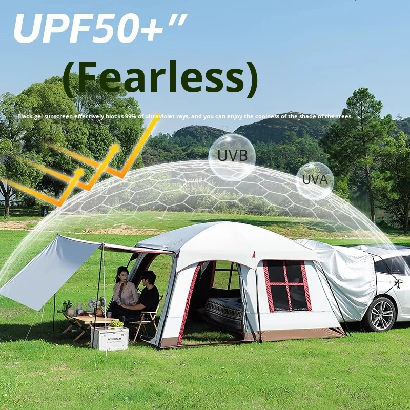 Палатка-пристройка для автомоб – обзор и цена Outdoor Camping Car Tail Tent