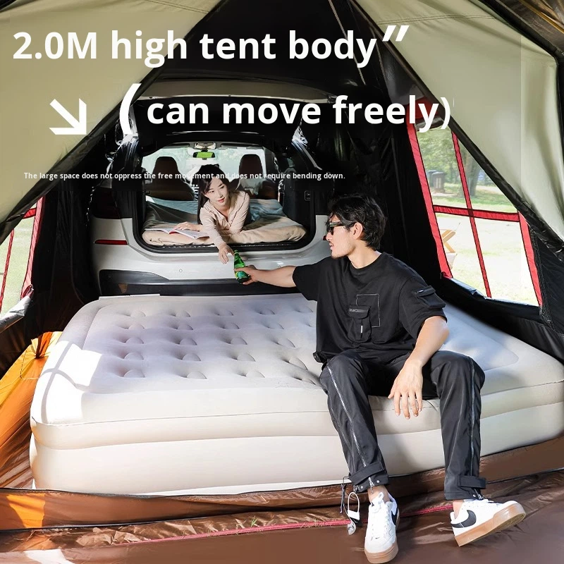 Палатка-пристройка для автомоб – обзор и цена Outdoor Camping Car Tail Tent