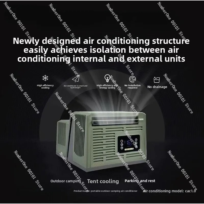 Портативный мобильный кондицио – обзор и цена Outdoor Camping Air Conditioner